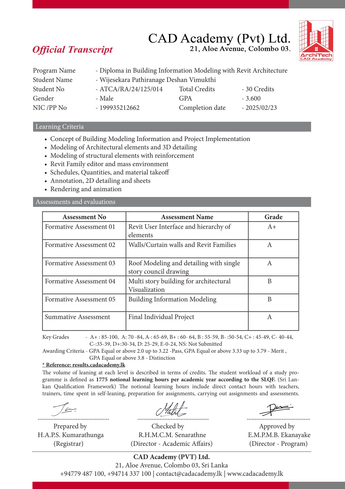 Certificate Image