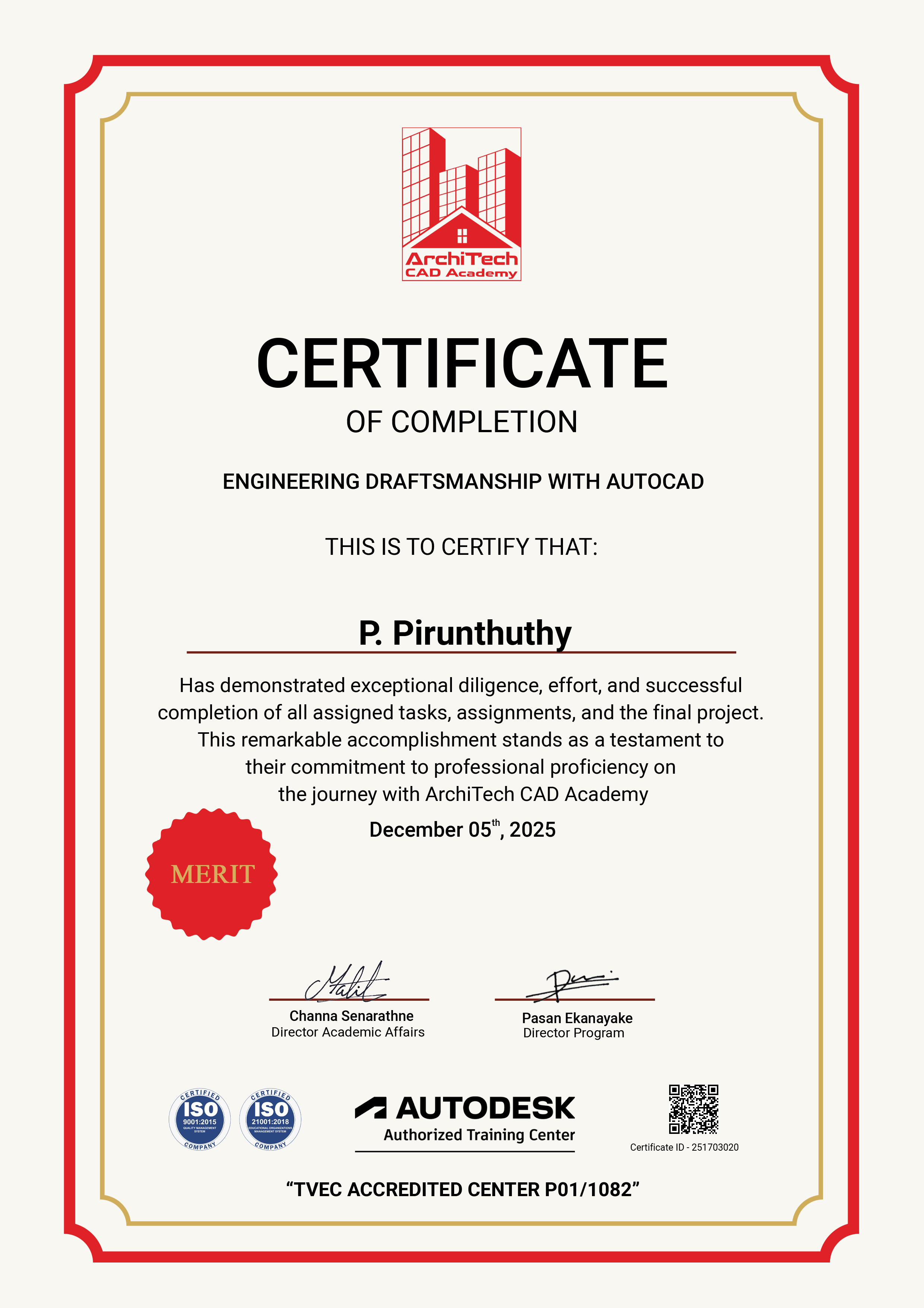 Certificate Image